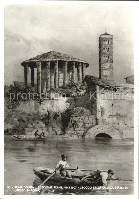 Roma Rom Roma Sparita E Roesler Franz Sbocco del