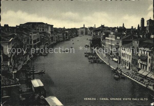 Venezia Venedig Canal Grande visto dall alto