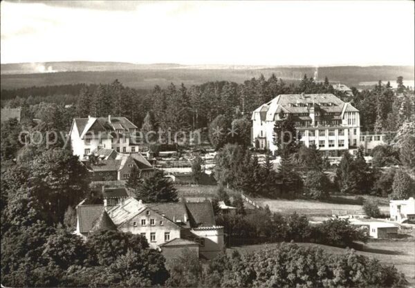 Friedrichsbrunn Harz Sanatorium Ernst Thälmann Heilklimatisc