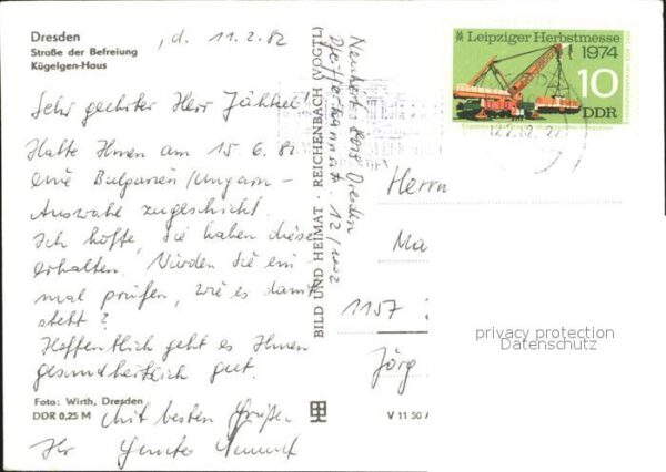 Dresden Strasse der Befreiung Kügelgen Haus – Bild 2
