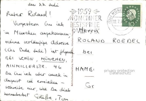 Muenchen Karlsplatz mit Justizpalast – Bild 2