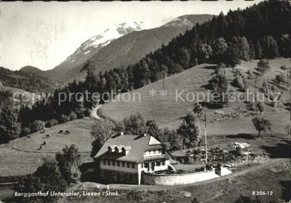 Liezen Steiermark Berggasthof Untersaler Alpenblick Flieg