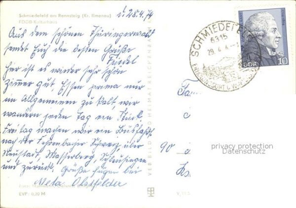 Schmiedefeld Rennsteig FDGB Kulturhaus – Bild 2