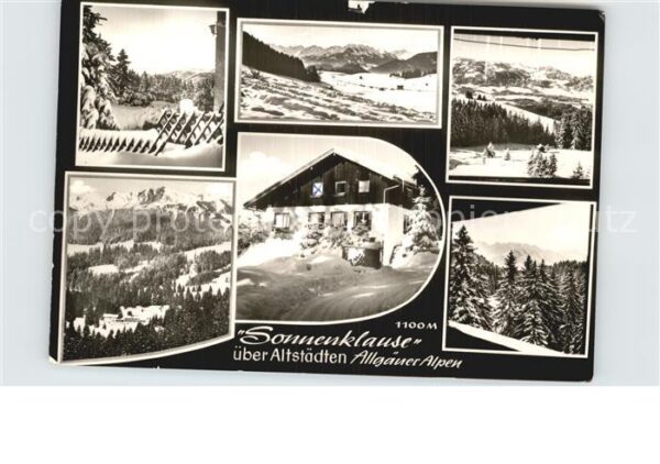Altstaedten Allgaeu Sonnenklause Jugenderholungsheim Winter