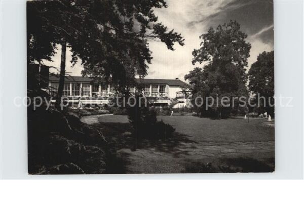 Freudenstadt Kurhaus Park Heilklimatischer Höhenkuro