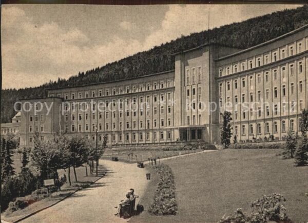 Erlabrunn Erzgebirge Bergarbeiterkrankenhaus Dr Georg Benjam