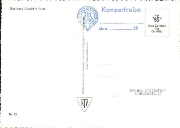 Rum Tirol Gasthaus Altwirt Trachten – Bild 2