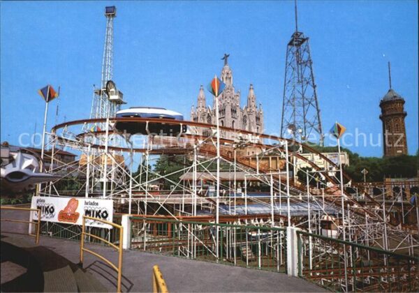 Barcelona Cataluna Tibidabo Park
