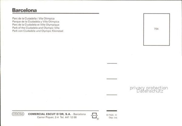 Barcelona Cataluna Park – Bild 2