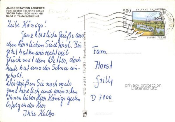 Rein Taufers Suedtirol Jausenstation Angerer – Bild 2