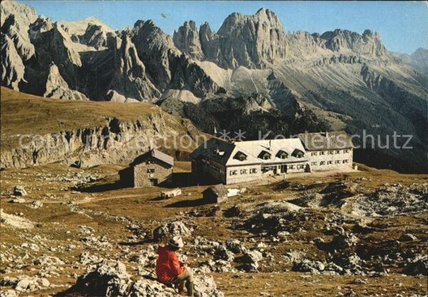 Schlern Schlernhäuser Rosengarten Rifugio Bolza