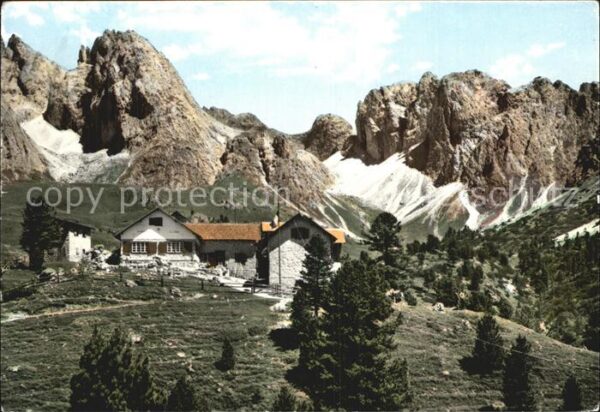 St Christina Rifugio Firenze Geislerhütte