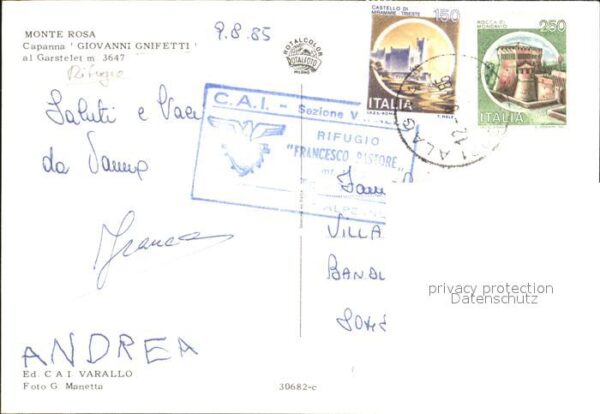 Gressoney La Trinite Monte Rosa Capanna Giovanni Gnifetti – Bild 2