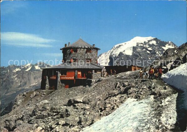 Stilfserjoch Passo dello Stelvio Rifugio Tibet