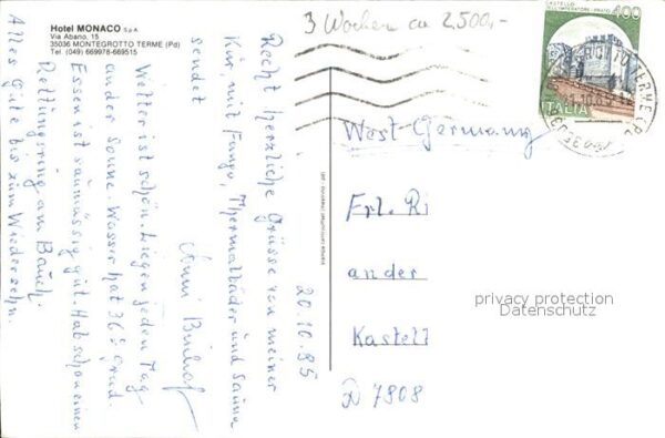 Montegrotto Terme Hotel Monaco – Bild 2