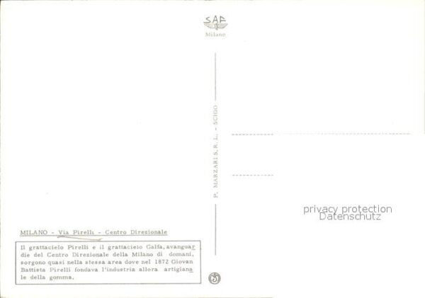 Milano Via Pirelli Centro Direzionale – Bild 2