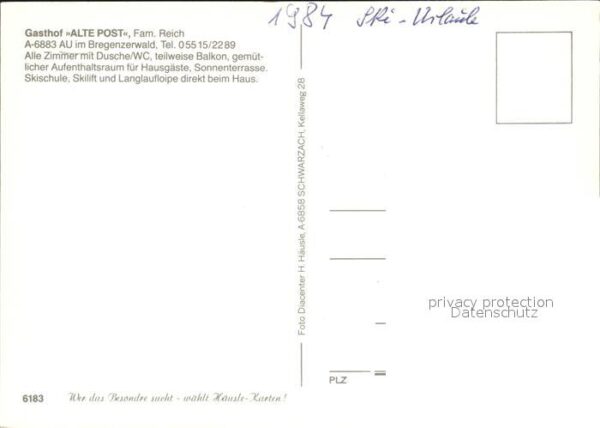 Au Bregenzerwald Gasthof Alte Post – Bild 2
