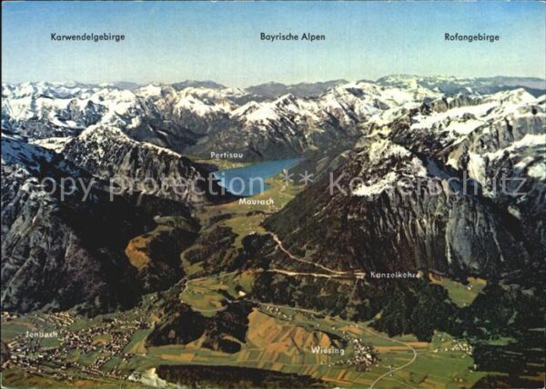Maurach Achensee Fliegeraufnahme Kanzelkehre Wiesing Per