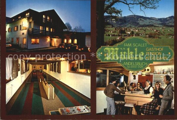 Andelsbuch Vorarlberg Gasthof Mühle