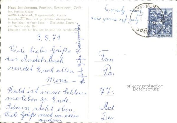 Andelsbuch Vorarlberg Haus Landamann – Bild 2