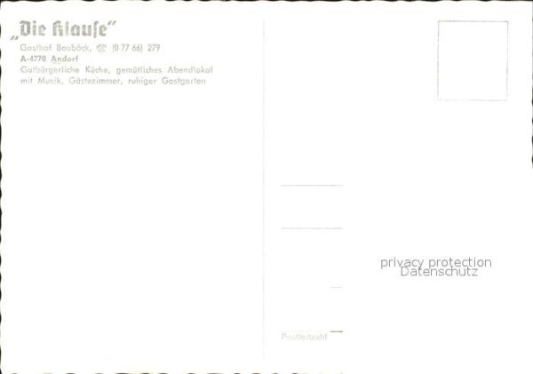 Andorf Schaerding  Gasthof Bauböck – Bild 2