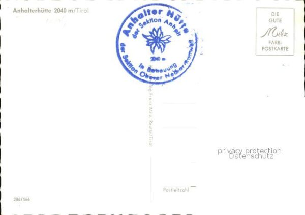 Anhalter Huette – Bild 2