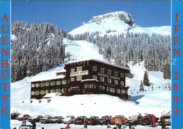 Hirschegg Kleinwalsertal Vorarlberg Berggasthof Auenhütte