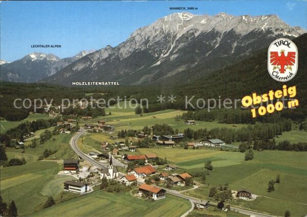 Obsteig Tirol Lechtaler Alpen Holzleitensattel Wannec