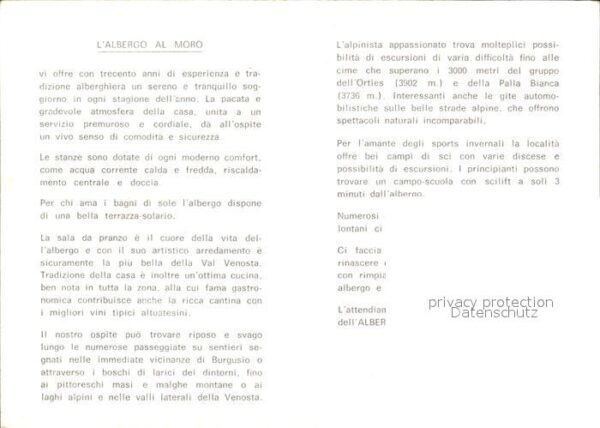 Burgusio Albergo Al Moro – Bild 2