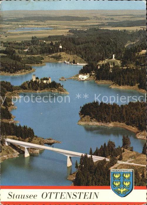 Ottenstein Rastenfeld Kamptalstausee Ottenstein Fliegeraufnah