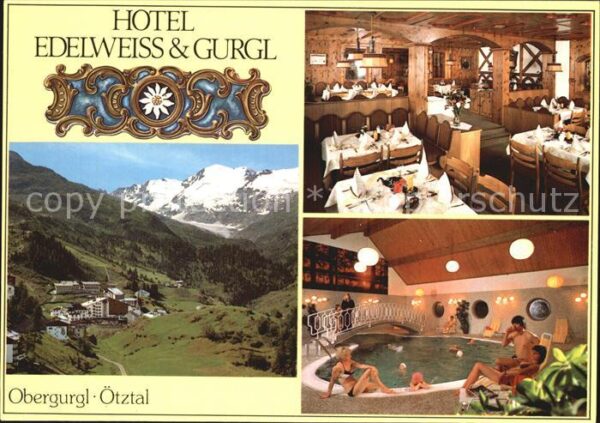 Obergurgl Soelden Tirol Hotel Edelweiss Gurgl