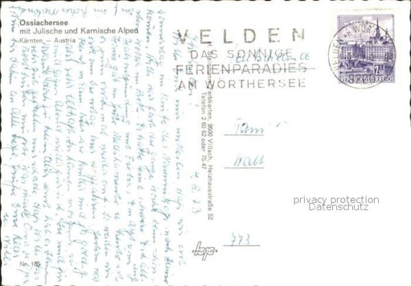 Ossiachersee Julische Karnische Alpen Fliegeraufnahm – Bild 2