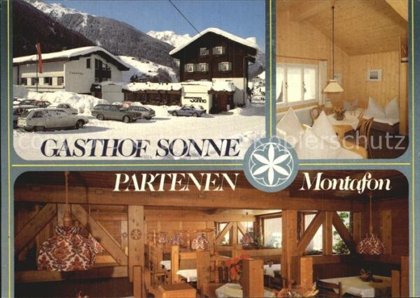 Partenen Vorarlberg Gasthof Sonne