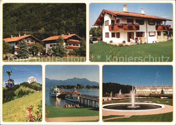 Aschau Chiemgau Koyerbauer Gästehaus Brunnen Seilbahn
