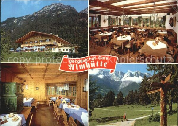Garmisch-Partenkirchen Berggasthof Almhütte