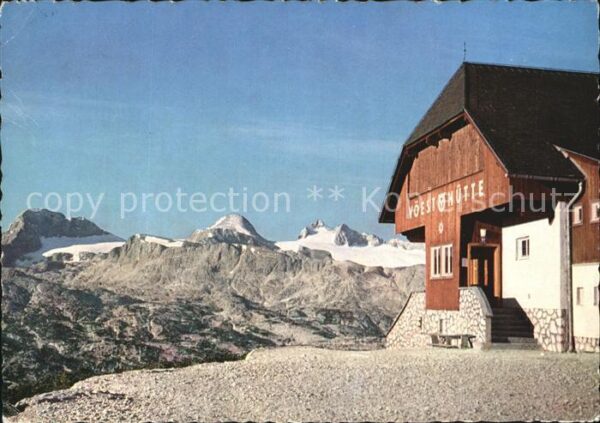 Obertraun Vöest-Hütte Krippenstein König Dachstei
