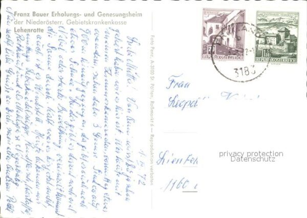 Freiland Tuernitz Franz Bauer Erholungsheim – Bild 2