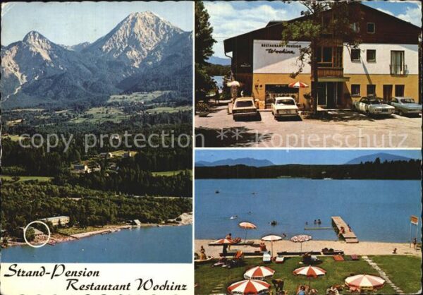 Faak am See Finkenstein Strand Pension Wochinz