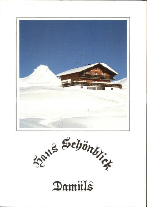 Damuels Vorarlberg Haus Schönblick