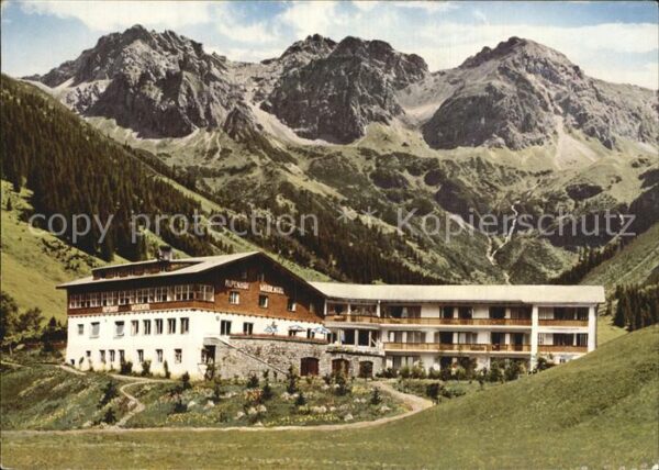 Mittelberg Kleinwalsertal Alpengasthof Wildental