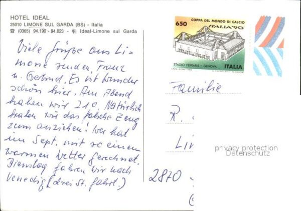 Limone sul Garda Hotel Ideal – Bild 2