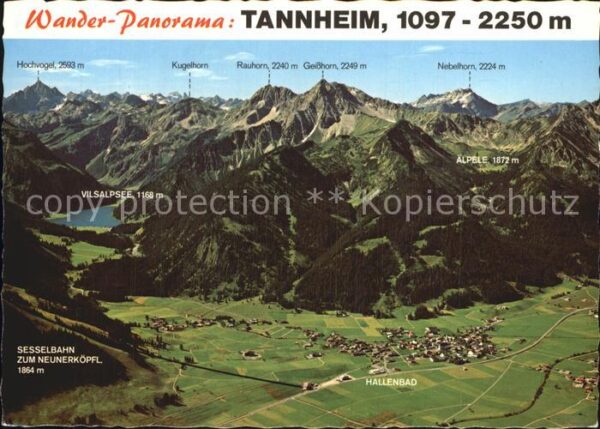 Tannheim Tirol Kugelhorn Rauhorn Geisshorn