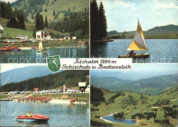 Teichalm  Almgasthof Vorauer Segelboot