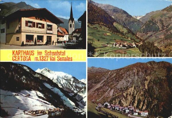 Karthaus Schnalstal Vinschgau Panorama
