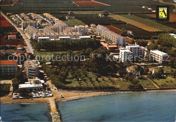 Denia Fliegeraufnahme Strand