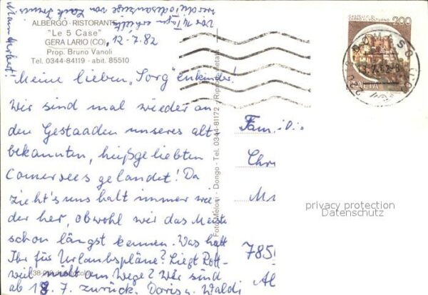 Gera Lario Albergo Ristorante Le 5 Case Speiseraum – Bild 2