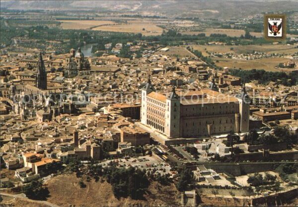 Toledo Castilla-La Mancha Fliegeraufnahme