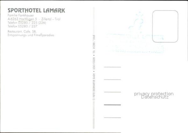 Hochfuegen Sporthotel Lamark Restaurant Cafe SB En – Bild 2