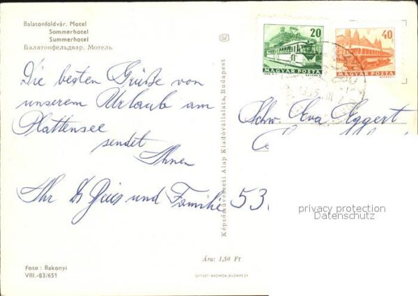 Balatonfoeldvar Sommerhotel – Bild 2