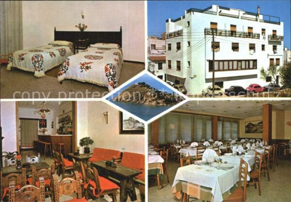Tossa de Mar Hotel Tarull Doppelzimmer Speiseraum Au